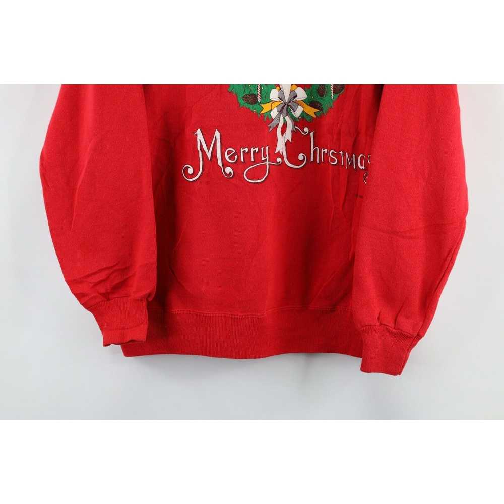 Vintage Vintage 90s Streetwear Faded Merry Christ… - image 3