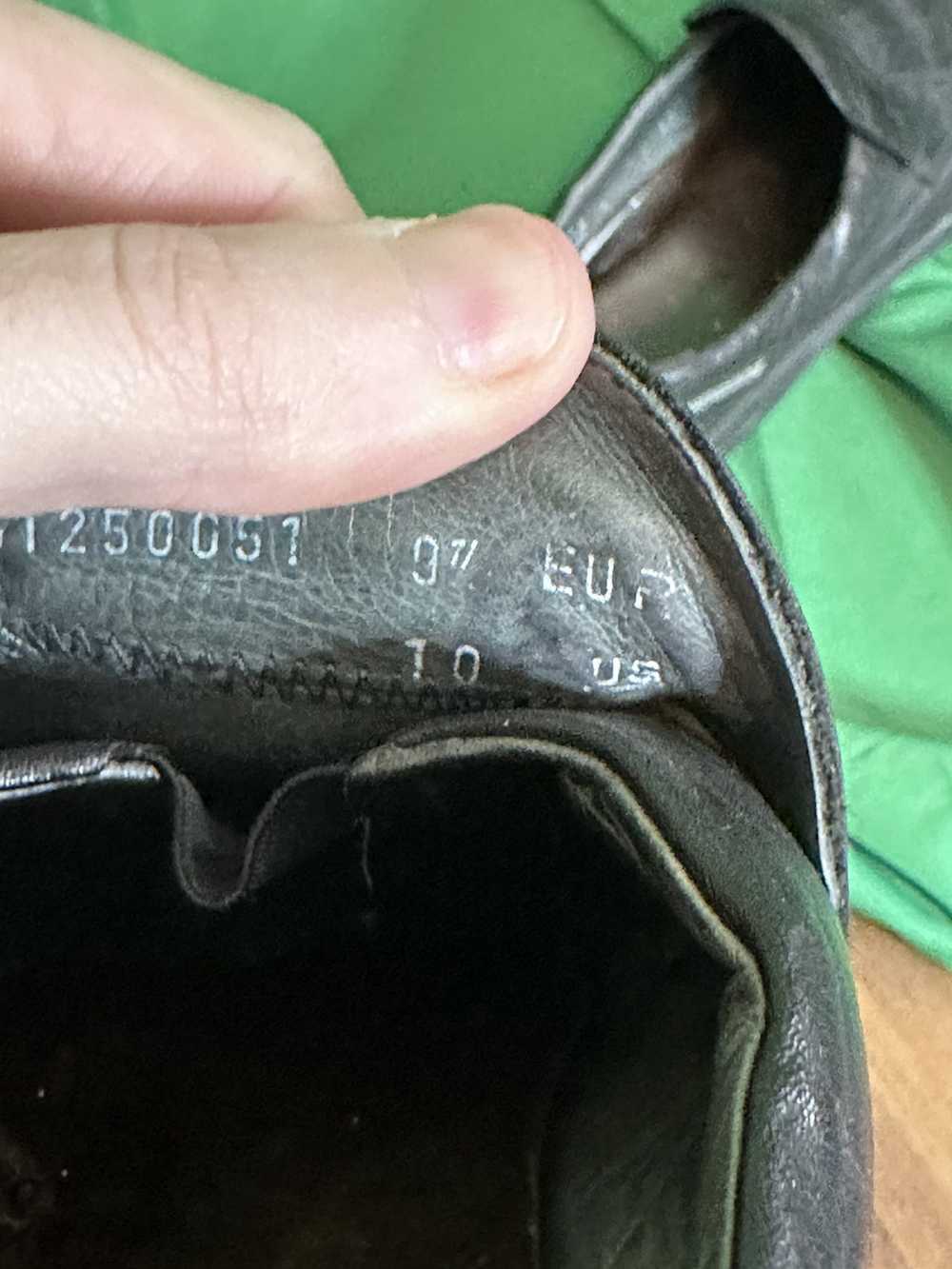 Mephisto Black leather slip-on loafer / sneaker h… - image 11
