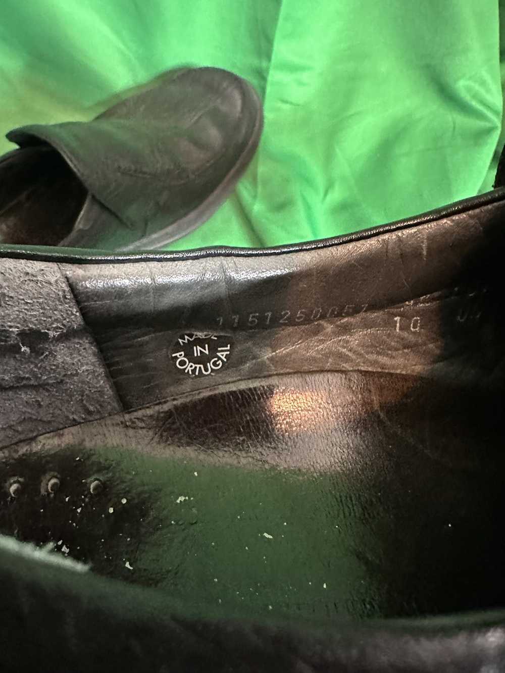 Mephisto Black leather slip-on loafer / sneaker h… - image 9