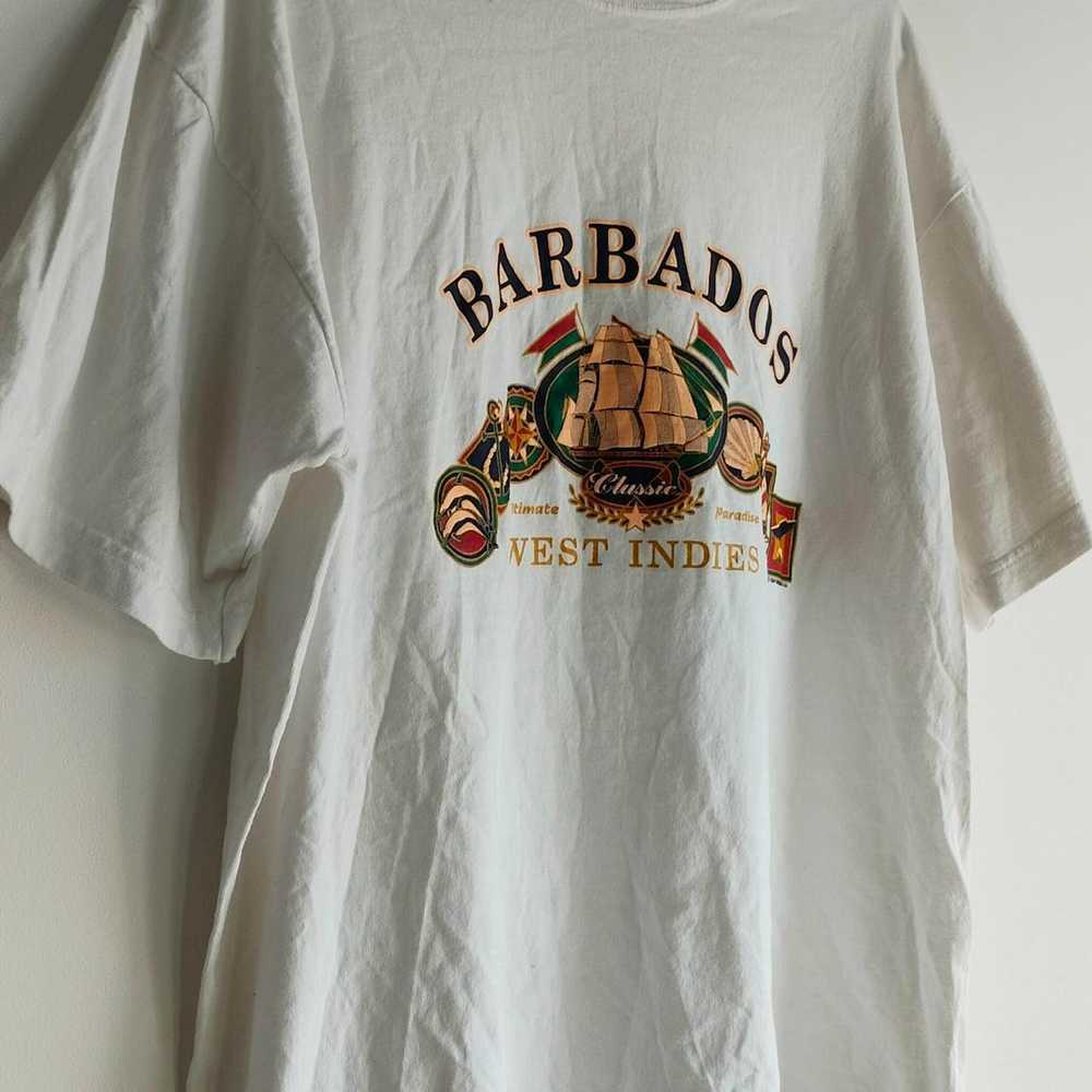 Vintage Ship Vintage y2k Barbados west indies T-s… - image 4