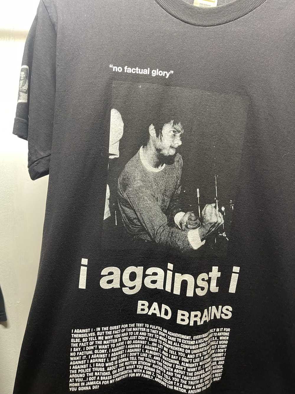 Supreme Bad Brains I Against I T-shirt SS08 Black - image 2