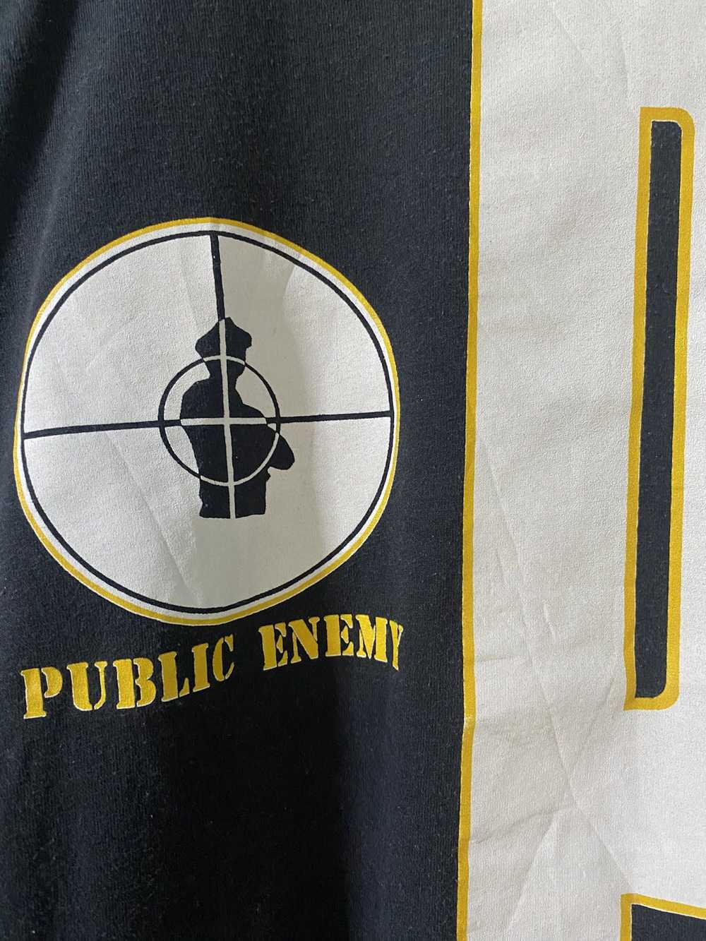 Public Enemy × Rap Tees × Vintage Vintage Public … - image 5