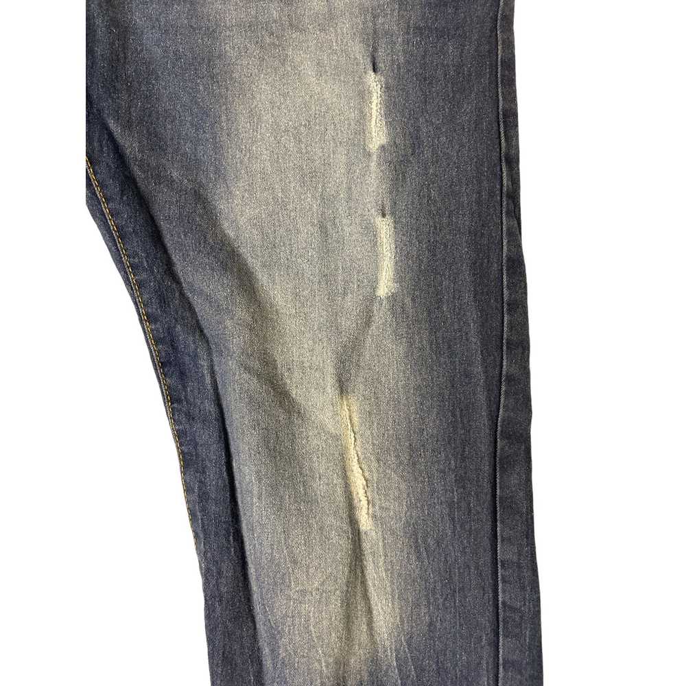 Other Jeanius Men's Jeans 36 x 30 Blue Denim Dist… - image 3