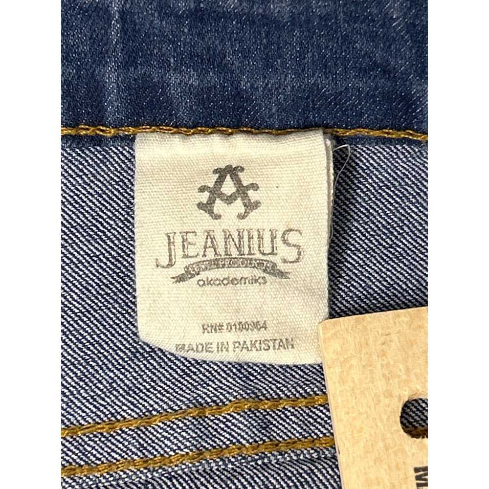 Other Jeanius Men's Jeans 36 x 30 Blue Denim Dist… - image 5
