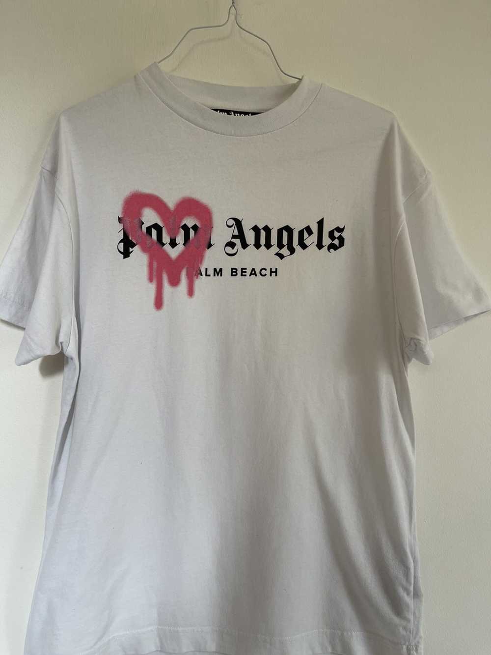 PALM ANGELS Palm Beach Heart Graphic T Shirt Men’s Size shops XXL