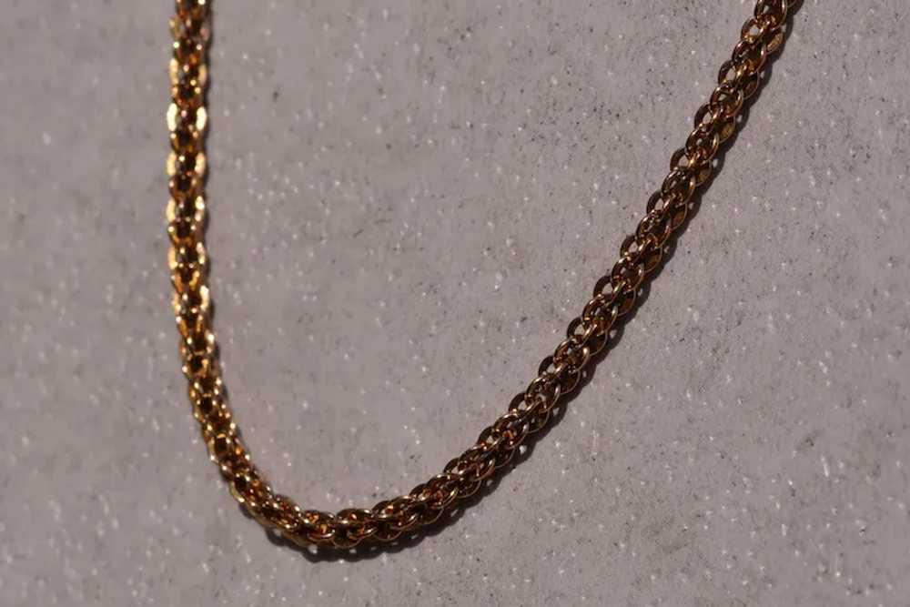 Antique Victorian Chain in Rose Gold - image 3