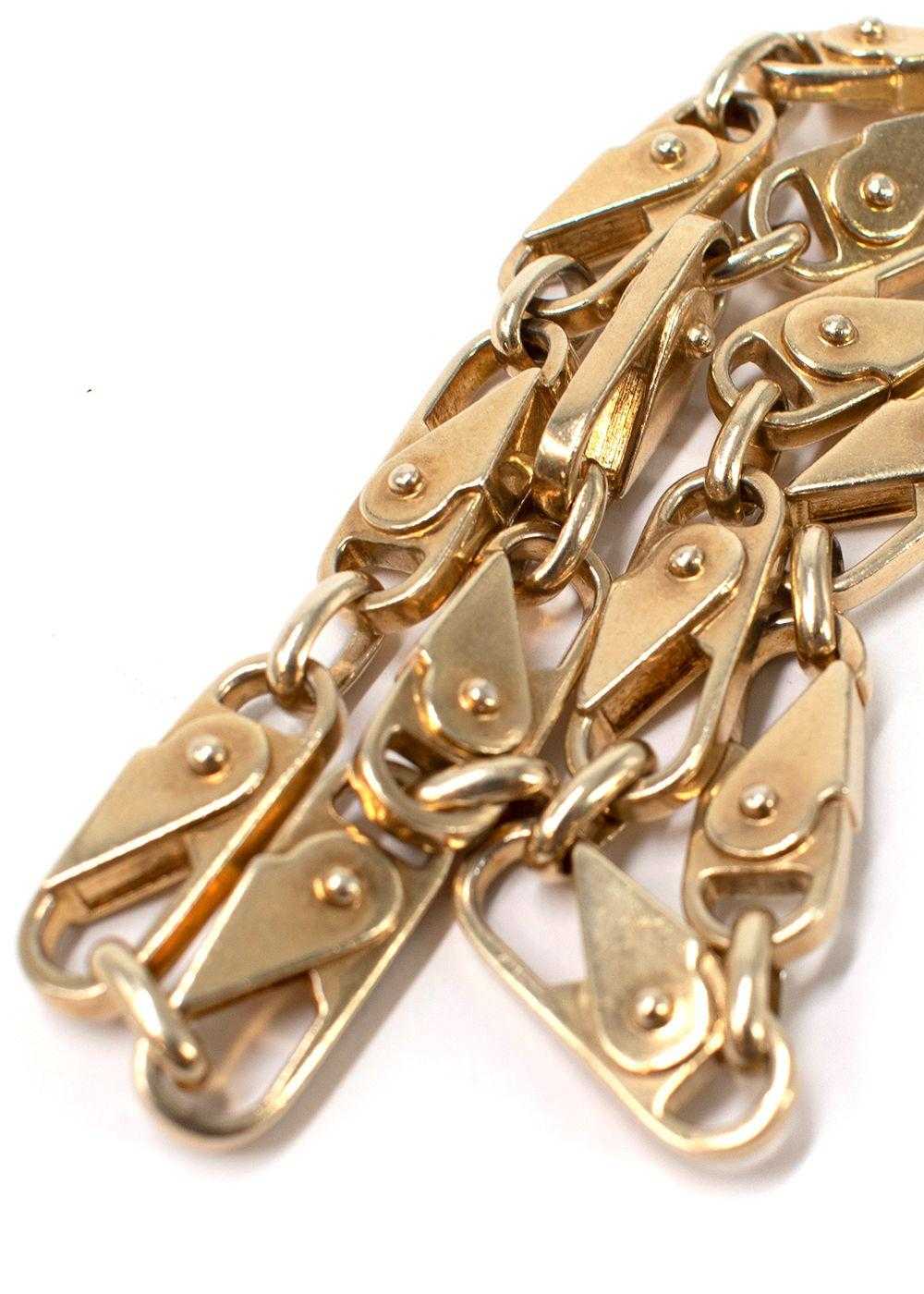 Managed by hewi Ambush Gold Carabiner Necklace - image 4