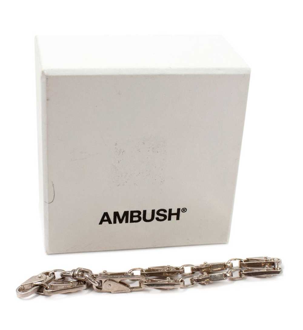 Managed by hewi Ambush Silver Carabiner Bracelet - image 1