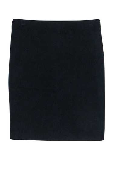 Alexander Wang - Black Ribbed Knit Mini Skirt Sz S