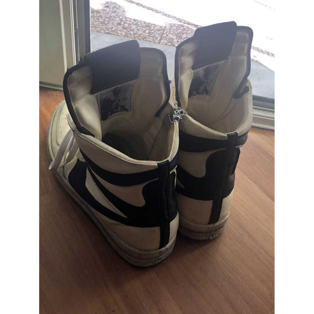 Rick Owens Leather high trainers - image 4