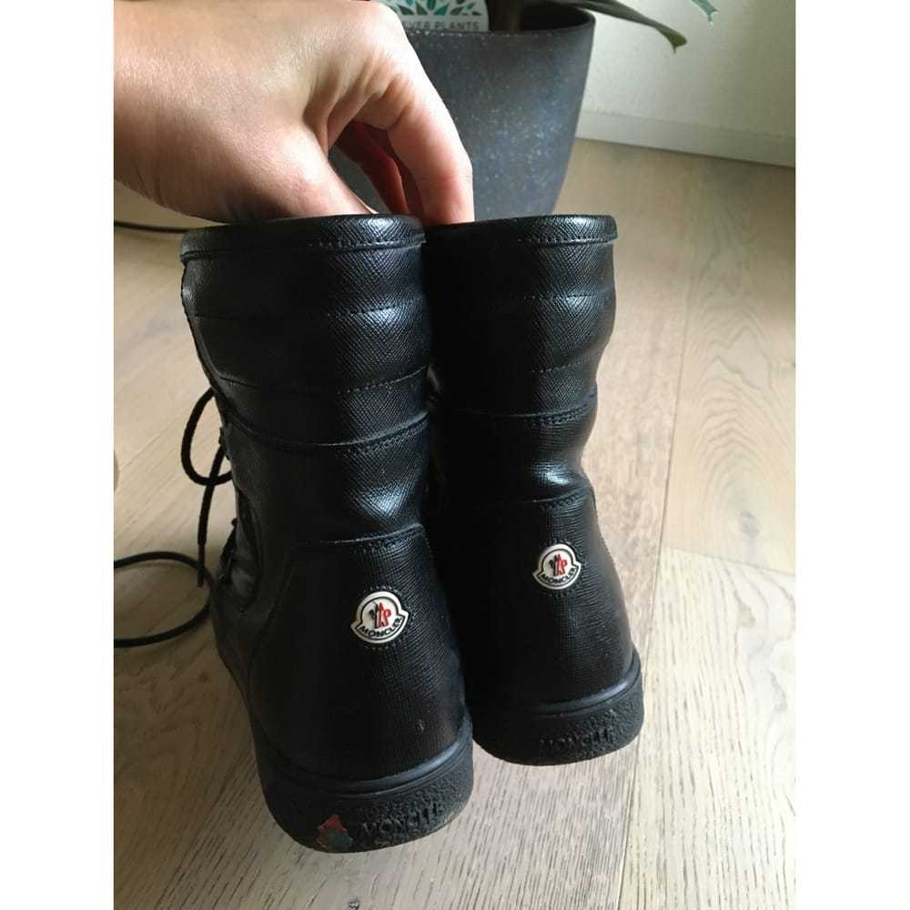 Moncler Patent leather snow boots - image 3