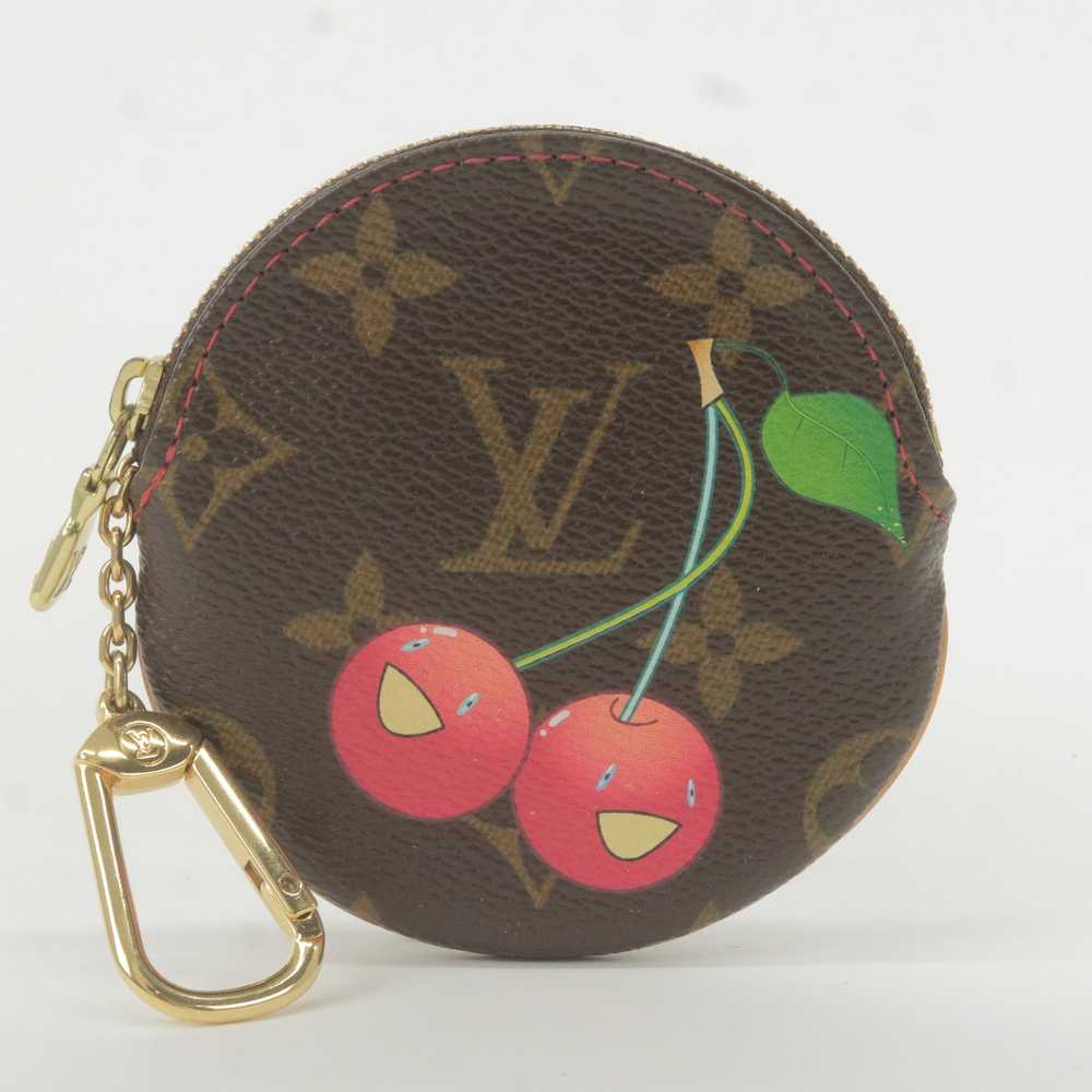 Louis Vuitton Monogram Cherry Porte Monnaie Rond … - image 2
