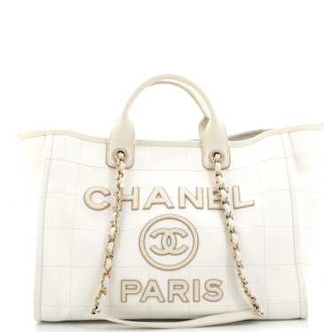 Chanel deauville tote canvas - Gem