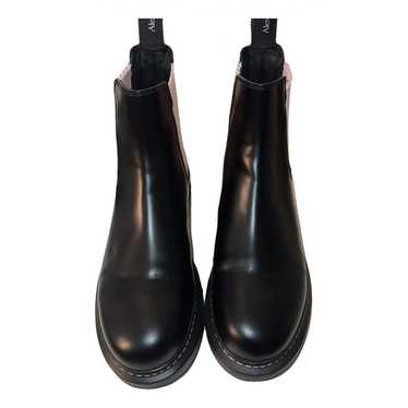 Alexander McQueen Leather open toe boots - image 1