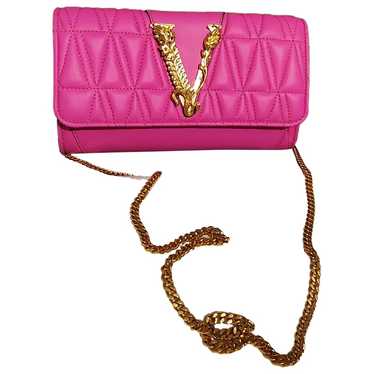 Versace Virtus leather crossbody bag