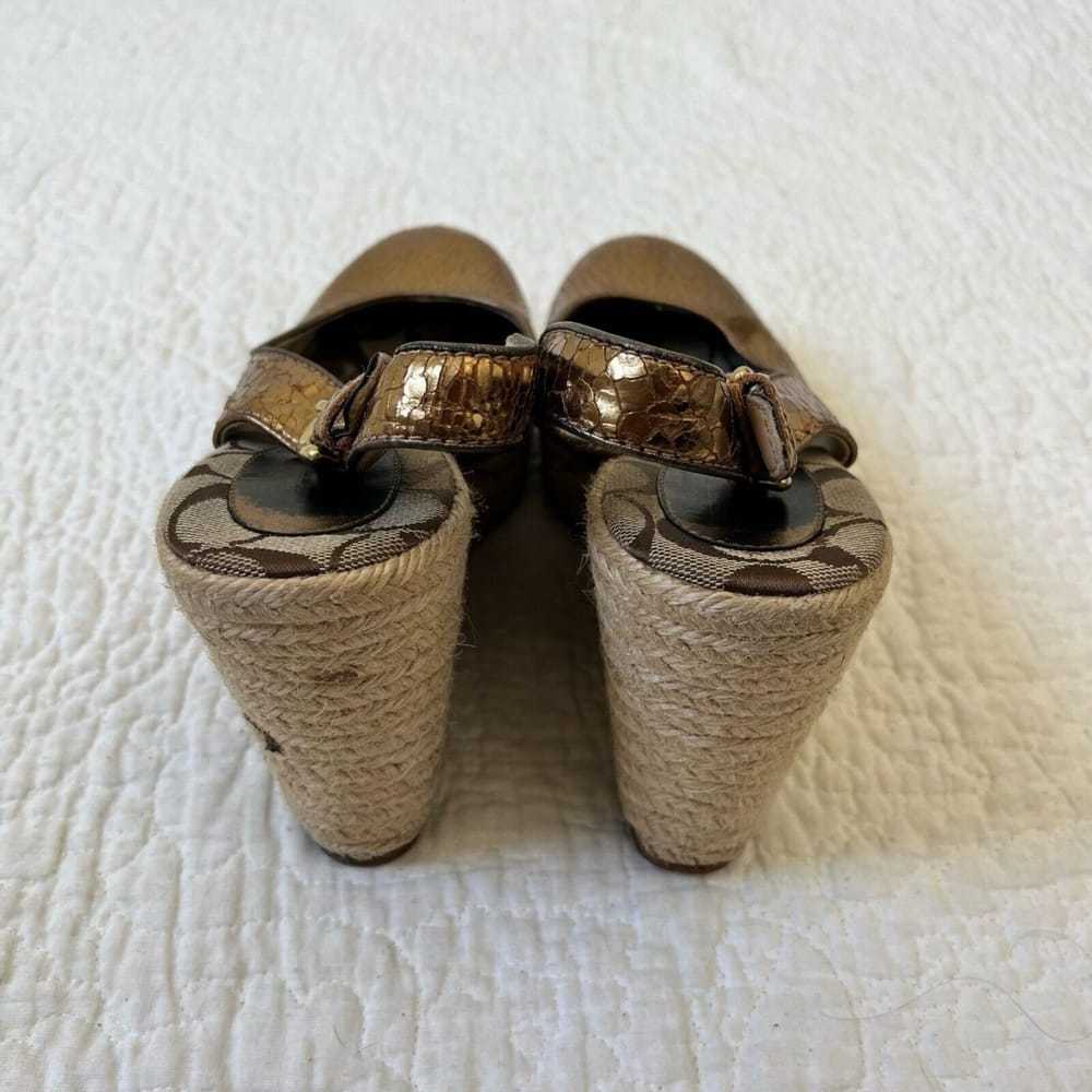 Coach Cloth heels - image 5