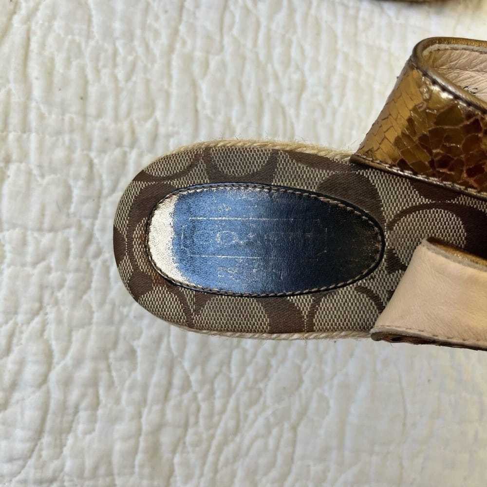 Coach Cloth heels - image 6