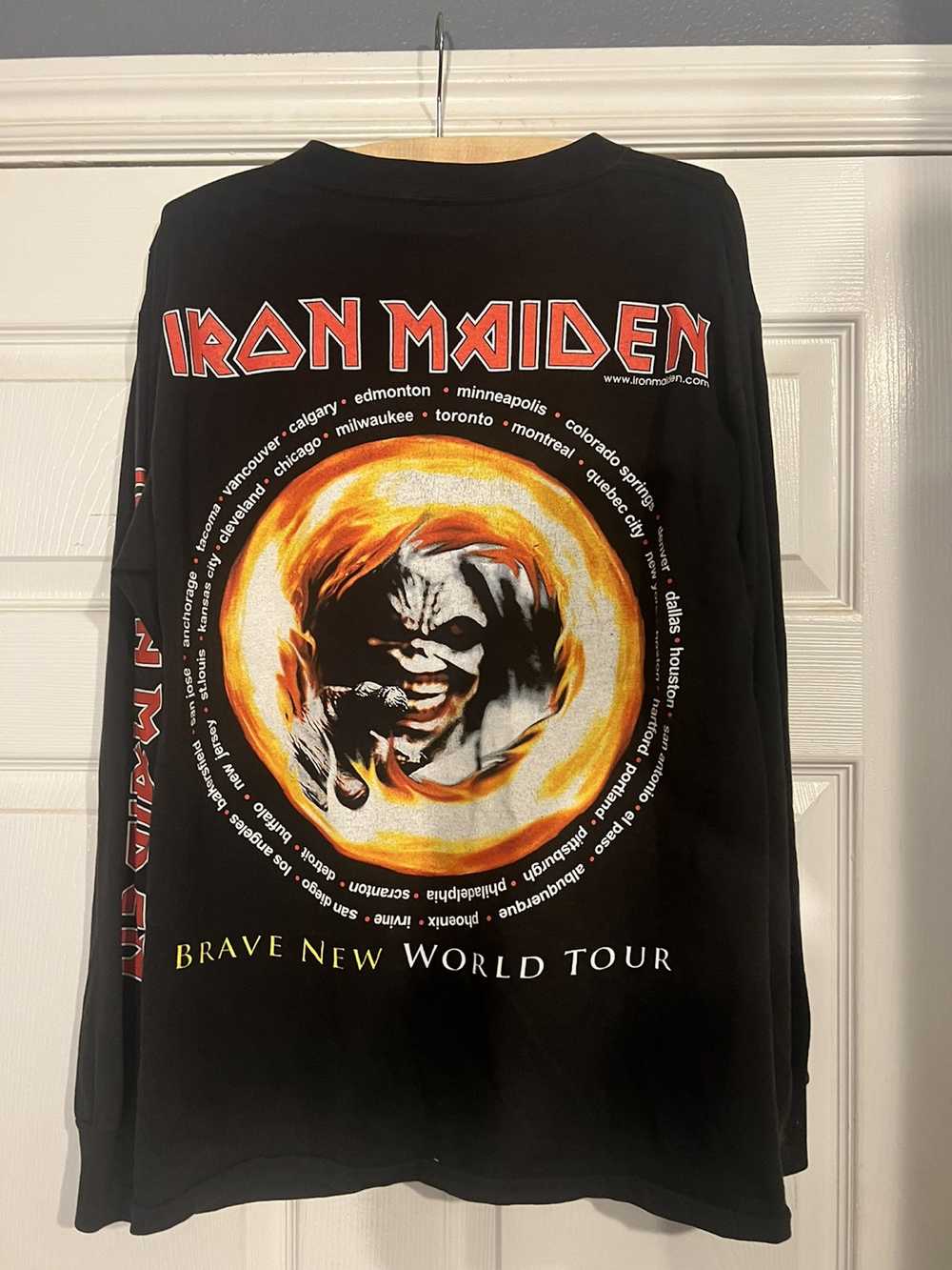 Band Tees × Streetwear × Vintage Iron Maiden 2000… - image 5