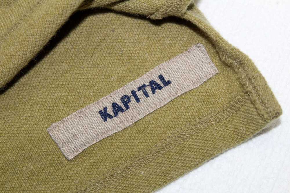 Kapital Wool V Neck Sweater - image 4