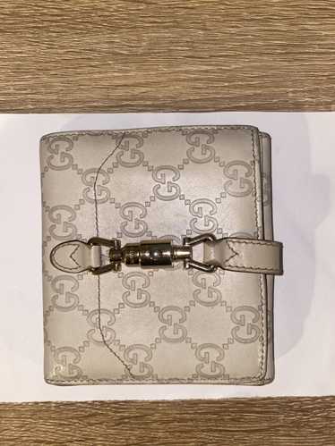 Gucci GUCCI Guccissima Jackie Bifold wallet