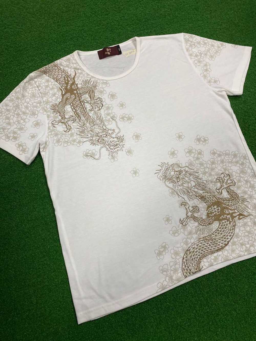 Japanese Brand × Sukajan T Shirts SUKAJAN DRAGON … - image 3