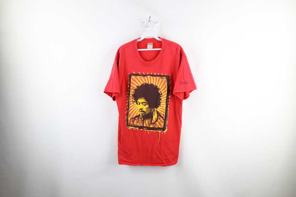 Vintage Vintage Y2K 2004 Jimi Hendrix Sunburst Ar… - image 1