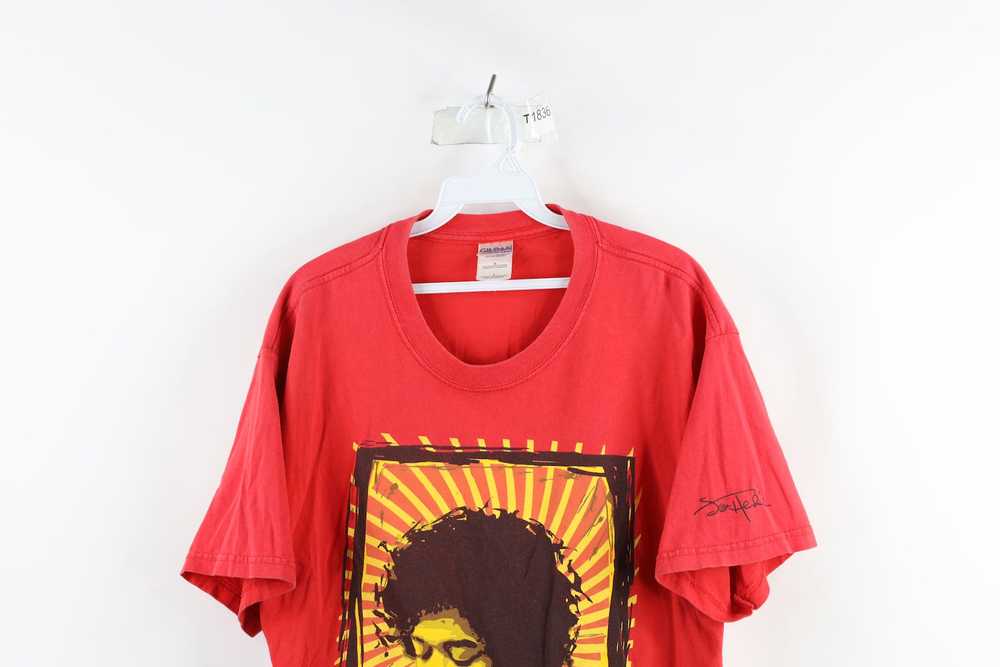 Vintage Vintage Y2K 2004 Jimi Hendrix Sunburst Ar… - image 2