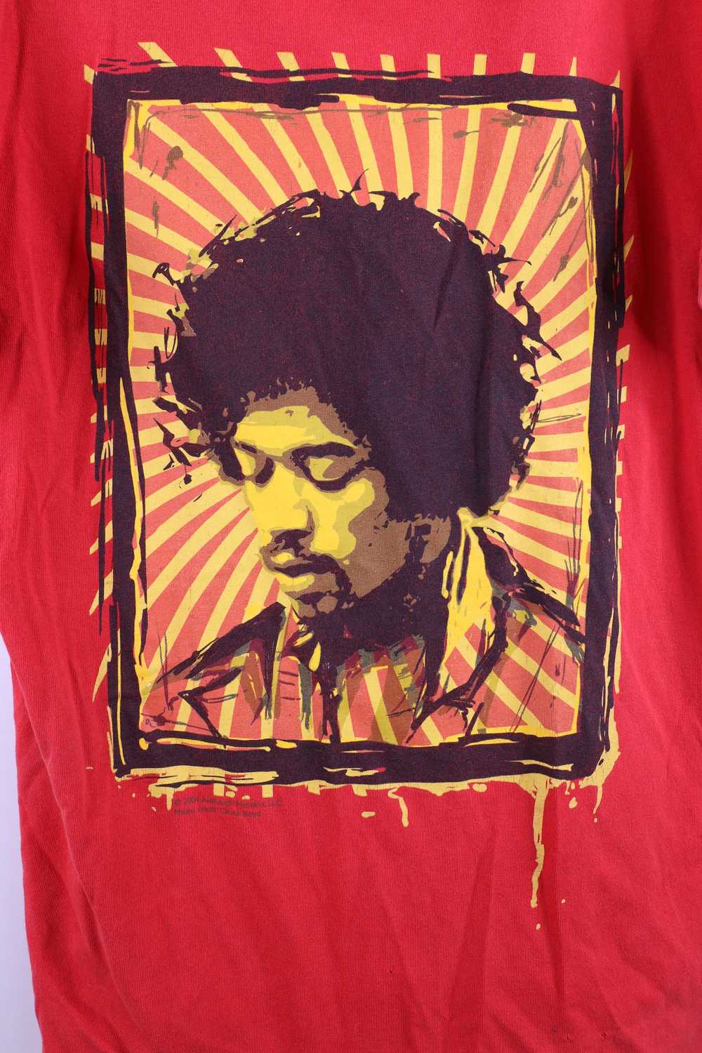Vintage Vintage Y2K 2004 Jimi Hendrix Sunburst Ar… - image 5