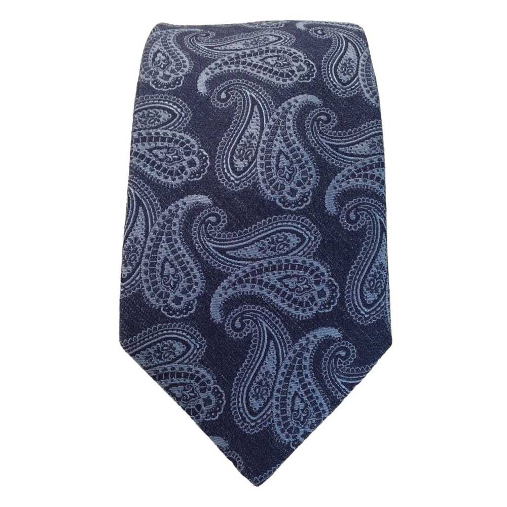 Ted Baker TED BAKER LONDON Blue Paisley Silk Tie … - image 1