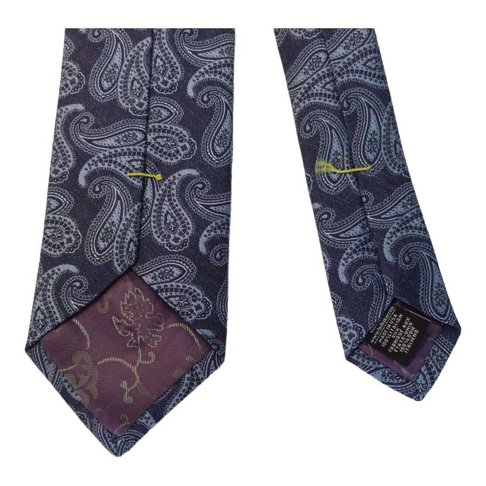 Ted Baker TED BAKER LONDON Blue Paisley Silk Tie … - image 5