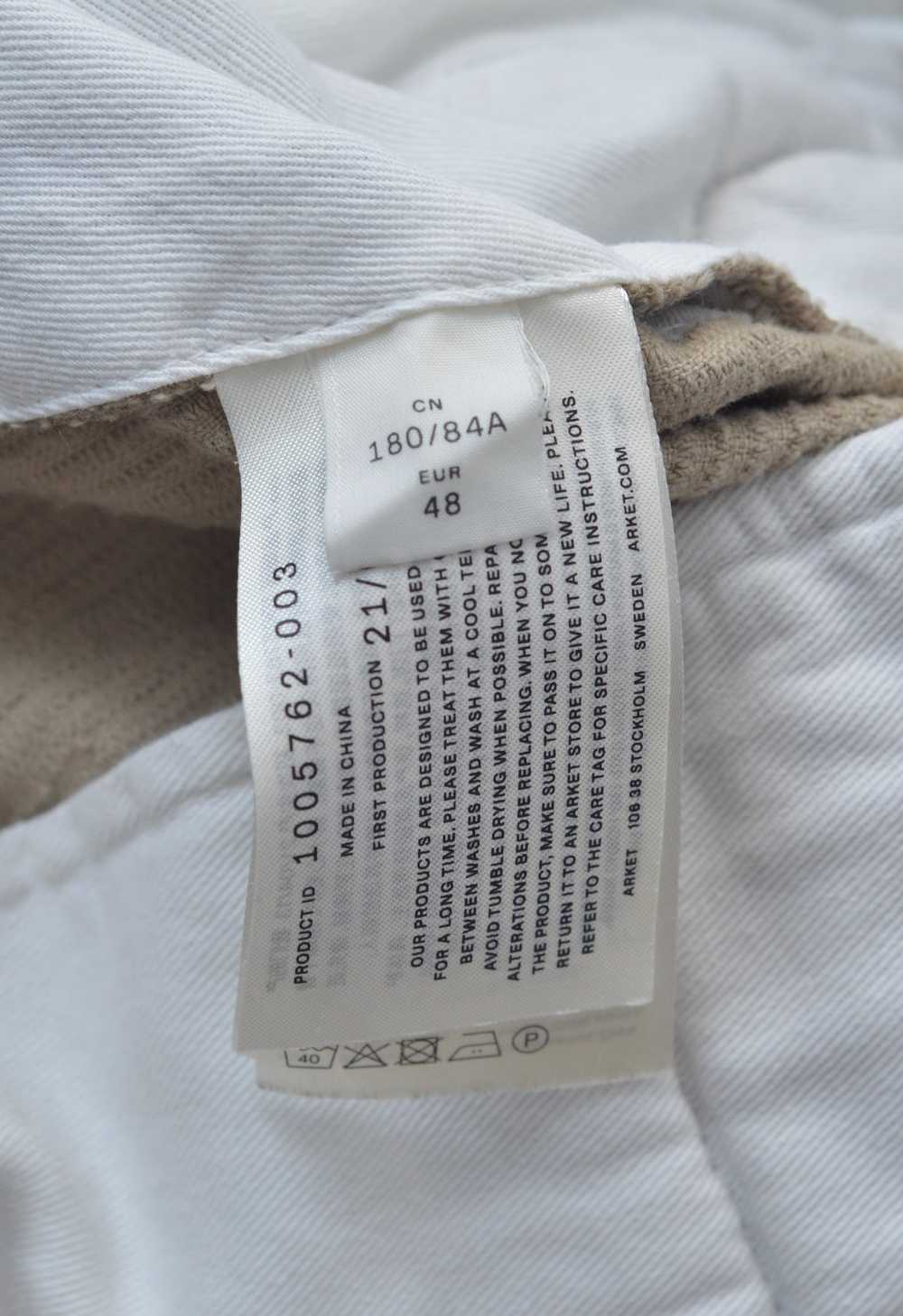 Arket × Hype × Streetwear ARKET Cotton Ribbed Vel… - image 12