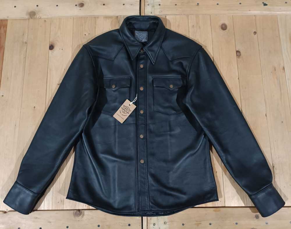 Genuine Leather × Japanese Brand × Leather Jacket… - image 1