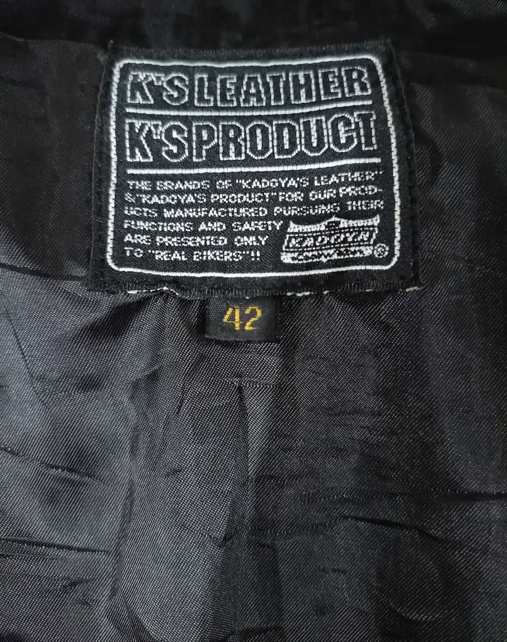 Genuine Leather × Japanese Brand × Leather Jacket… - image 2