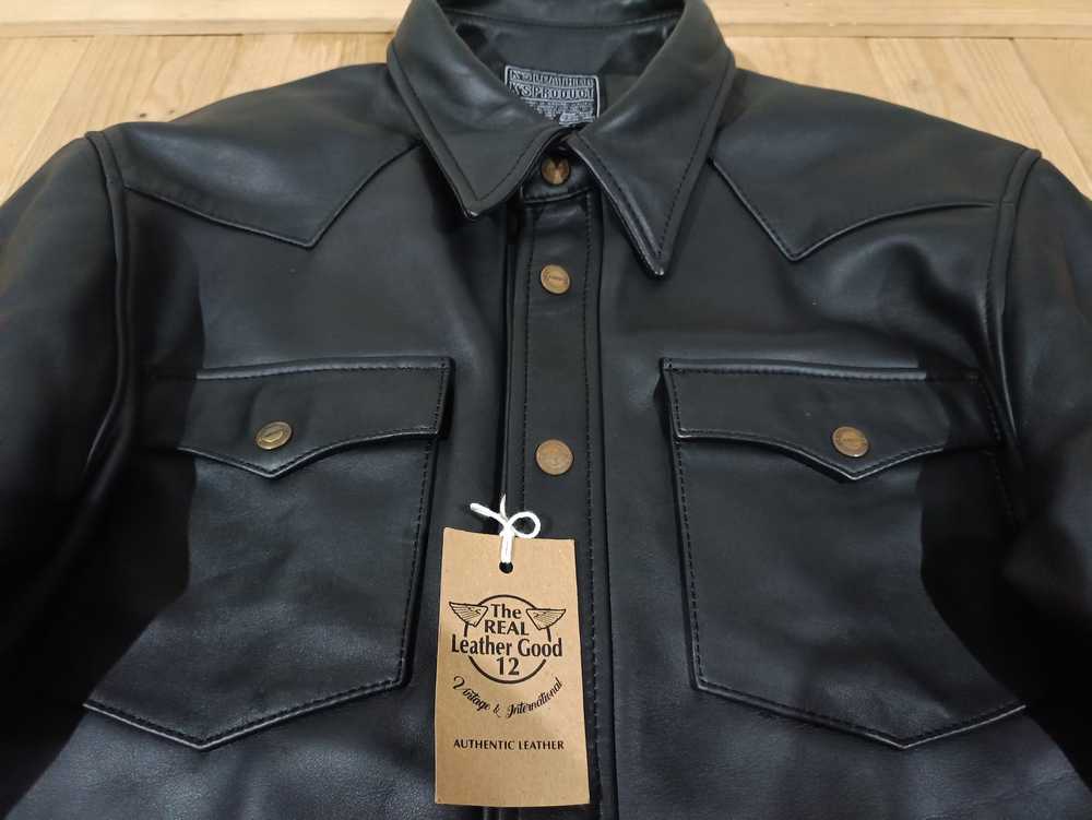 Genuine Leather × Japanese Brand × Leather Jacket… - image 6