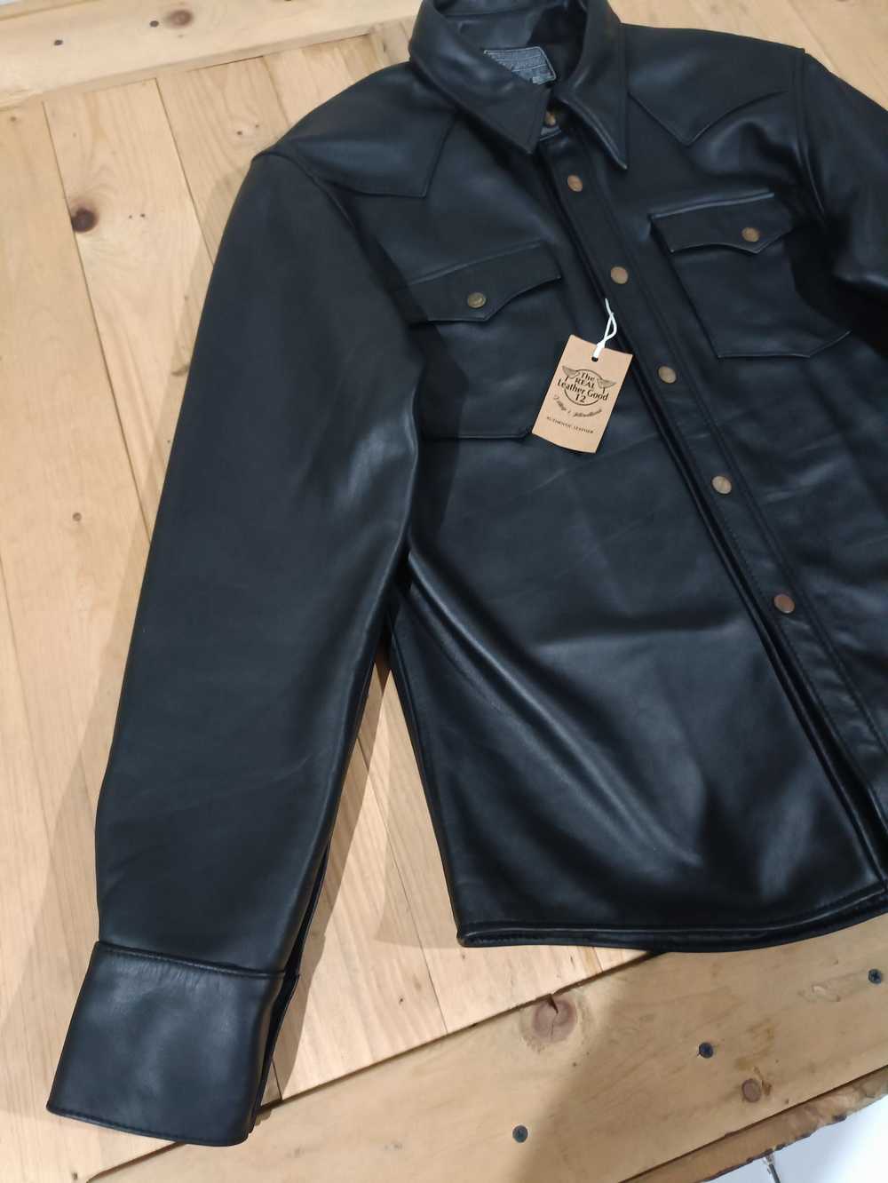 Genuine Leather × Japanese Brand × Leather Jacket… - image 7