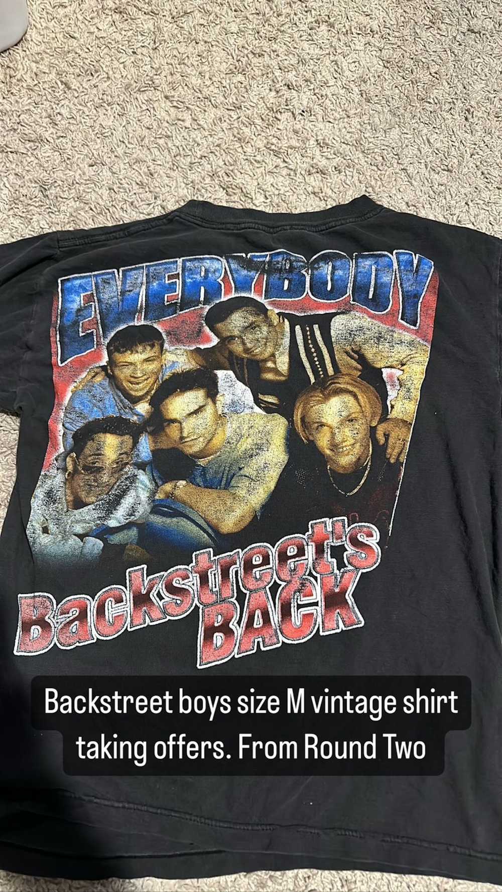 Vintage Backstreet boys Vintage shirt - image 4