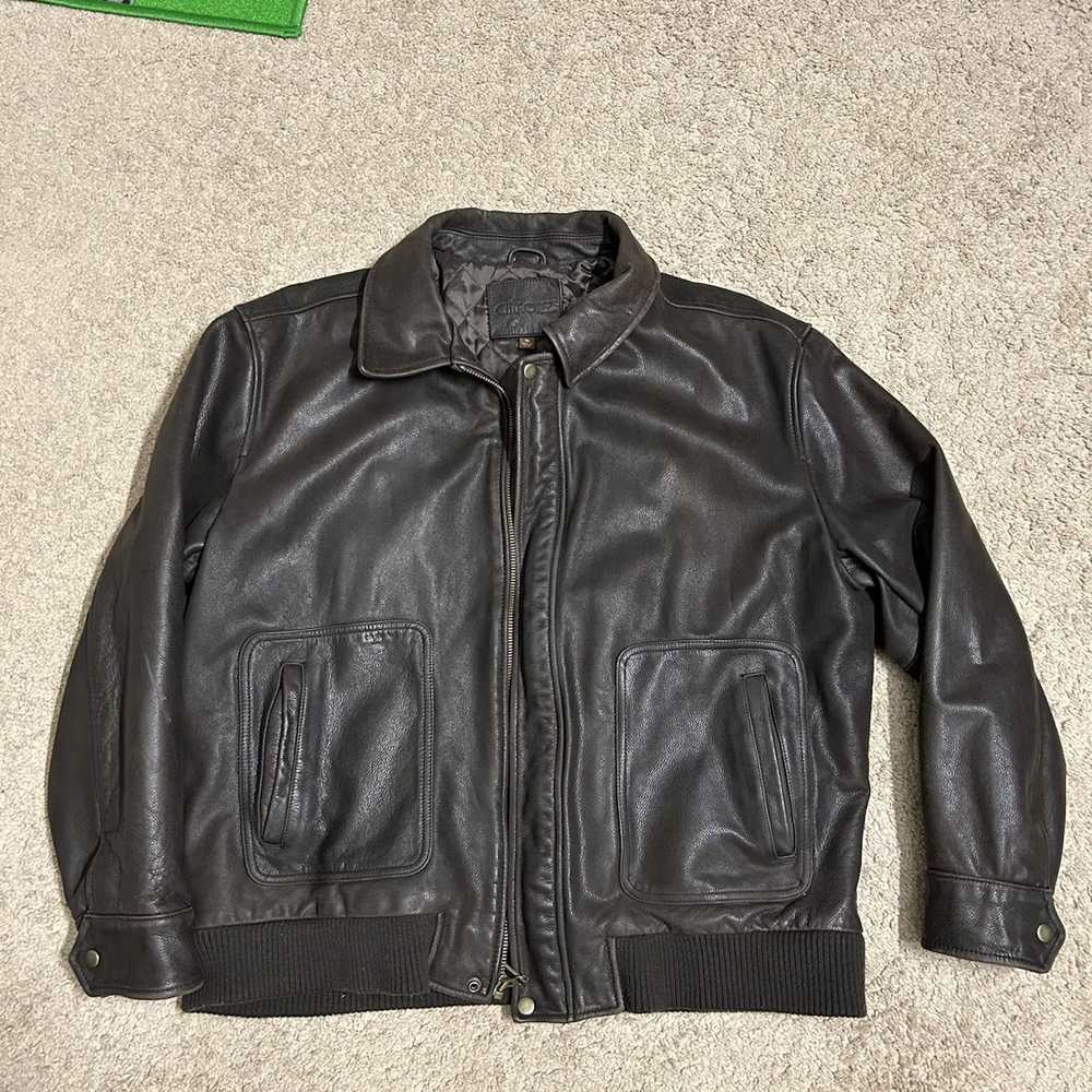 Cherokee Brown cherokee leather jacket - image 1