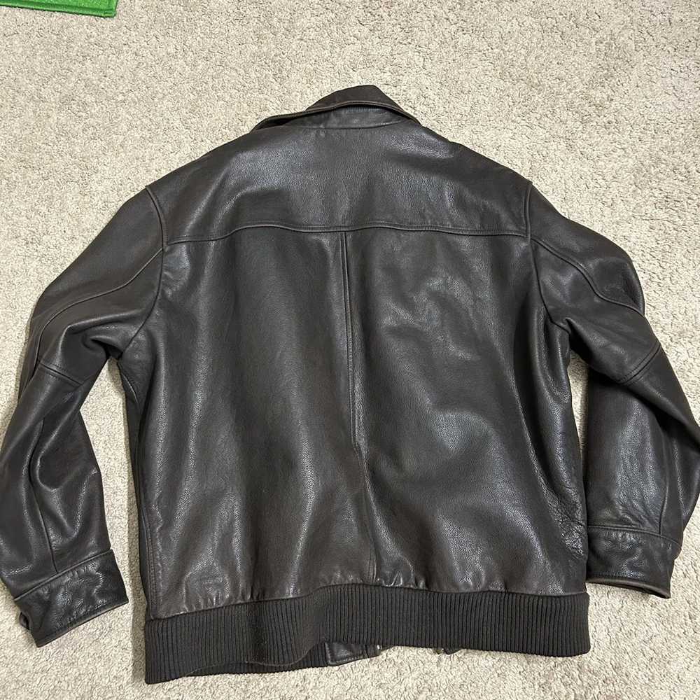 Cherokee Brown cherokee leather jacket - image 5