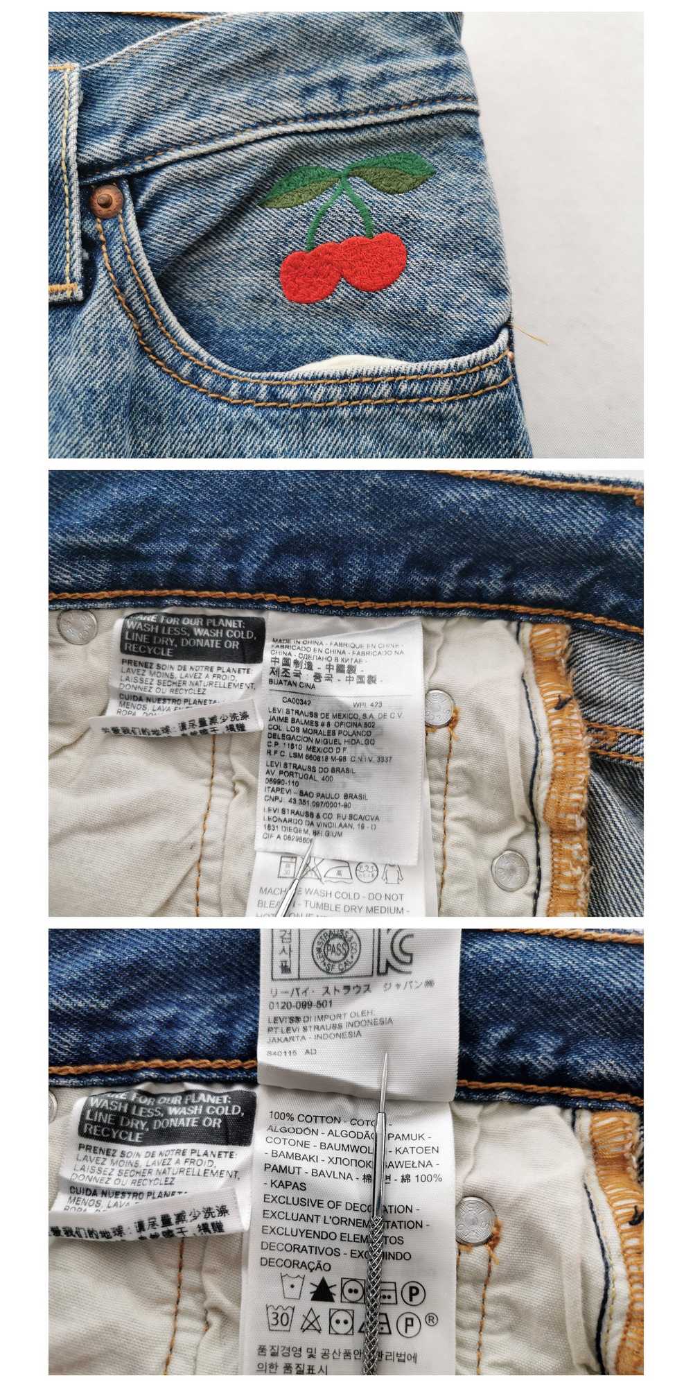 Levi's Vintage Levis Lot 501 Denim Jeans Size 30 - image 8