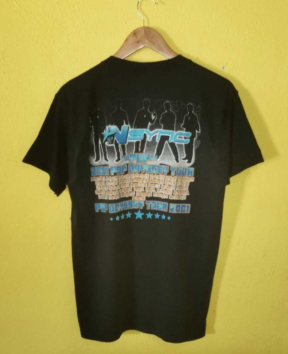 Band Tees × Vintage Tshirt NSYNC TOUR 2001 - image 2