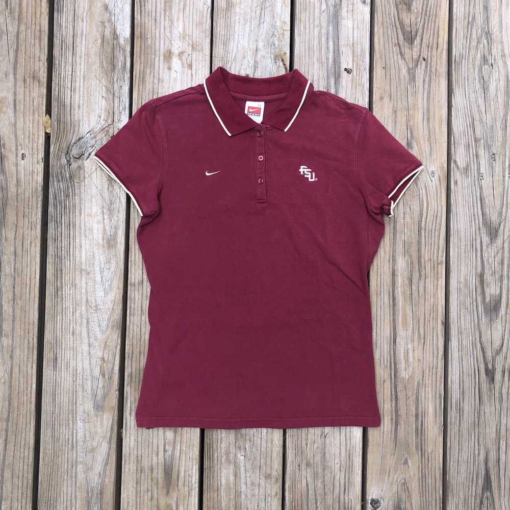 Nike × Vintage Vintage Nike FSU Baby Polo Shirt F… - image 1