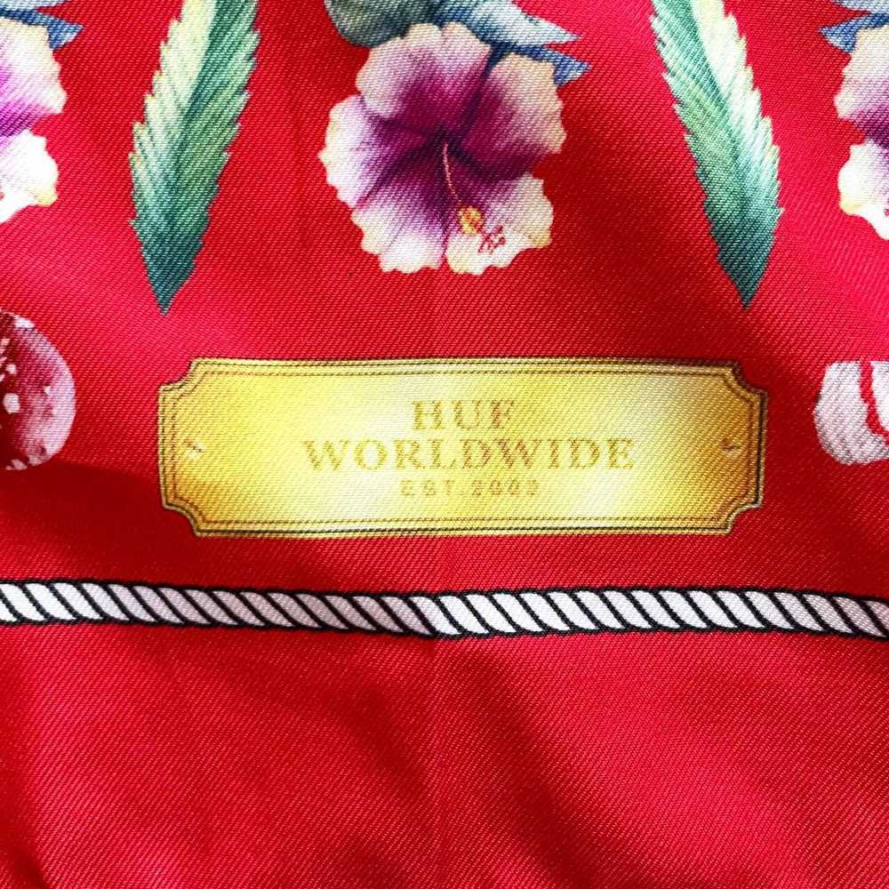 Huf × Outdoor Life × Streetwear Huf Weed Red Hand… - image 3