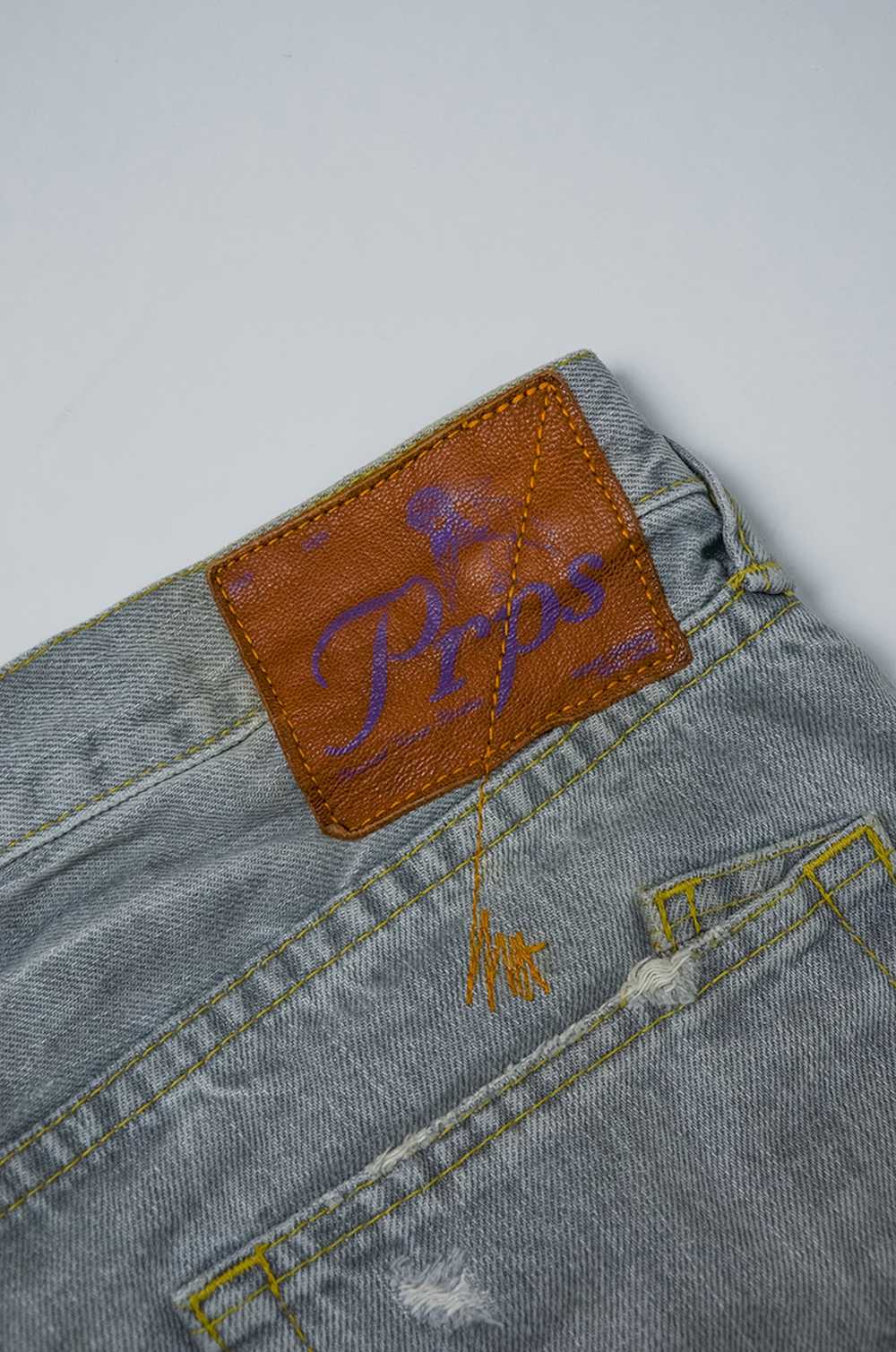 Japanese Brand × Prps PRPS Distressed Denim Shorts - image 11