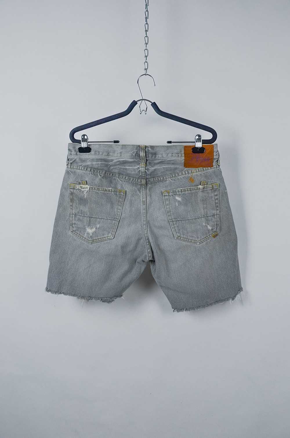 Japanese Brand × Prps PRPS Distressed Denim Shorts - image 2