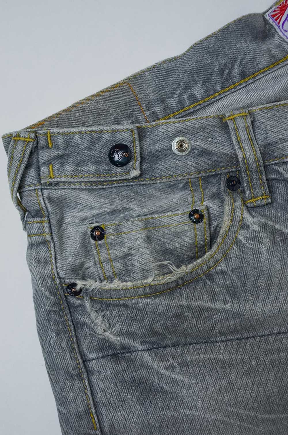 Japanese Brand × Prps PRPS Distressed Denim Shorts - image 8