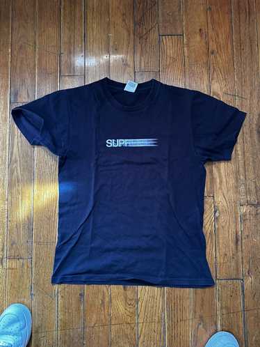 Supreme Motion Logo Tee Black Men's - US