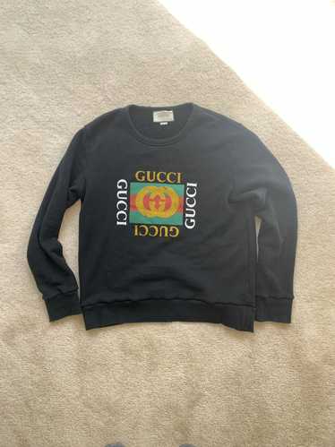 Palace Gucci Graphic Print Turtleneck Sweatshirt - Brown Sweatshirts &  Hoodies, Clothing - WPAXI20010