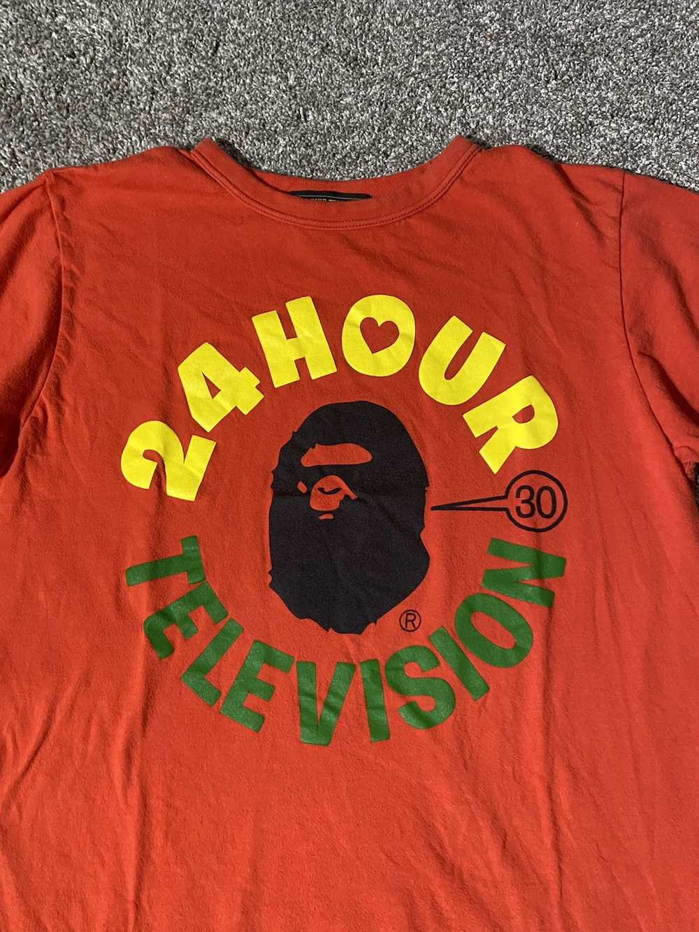 Bape Bape 24 hood television tee - image 2