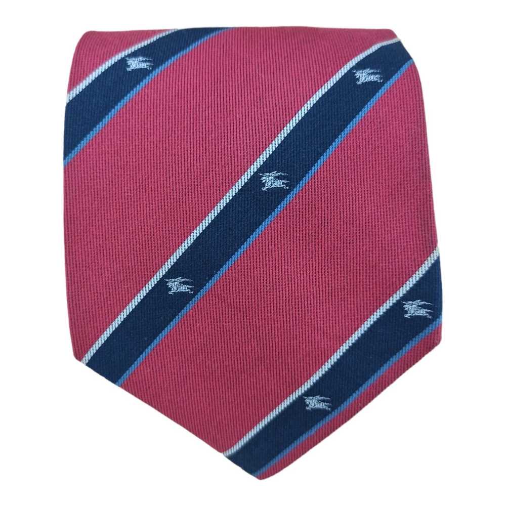 Burberry BURBERRYS Silk Blend Tie ENGLAND 56"/ 3.… - image 1