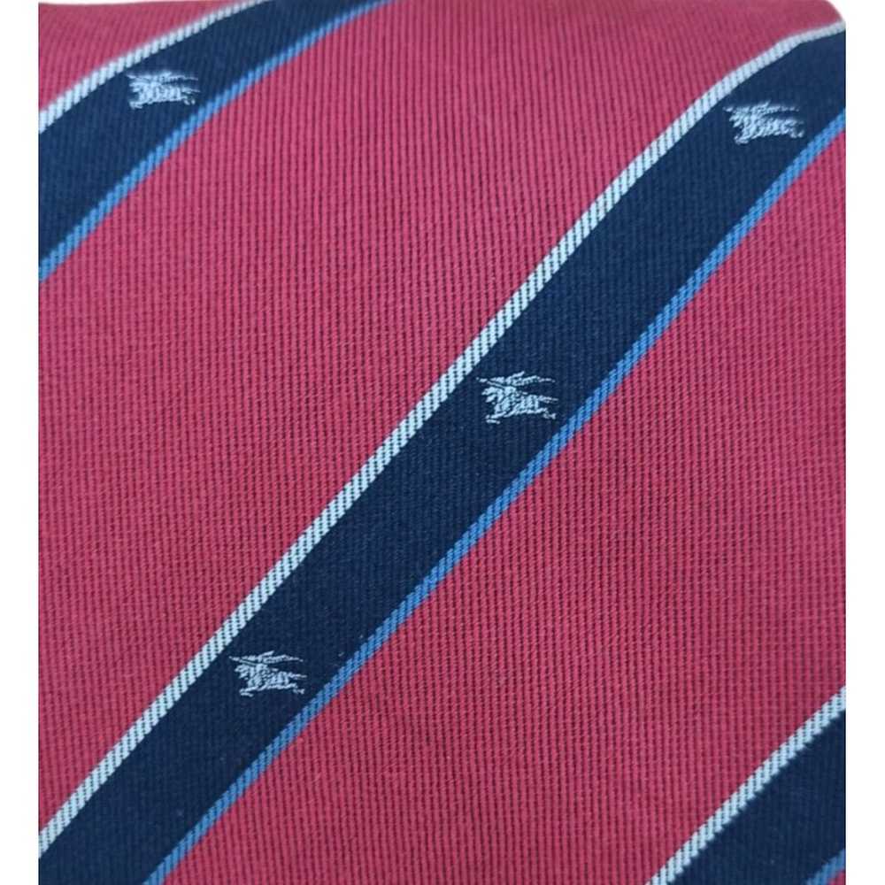 Burberry BURBERRYS Silk Blend Tie ENGLAND 56"/ 3.… - image 4